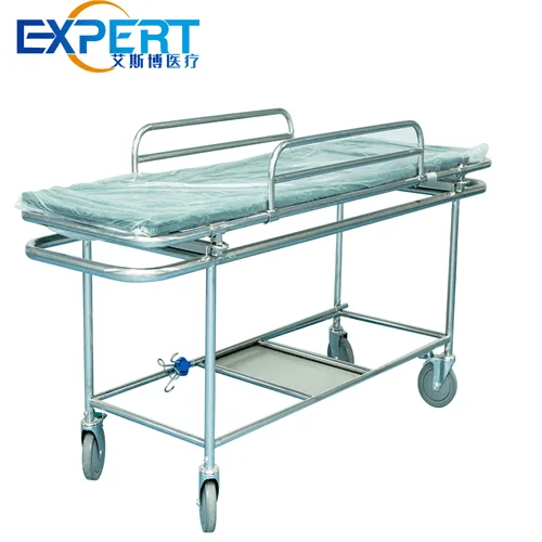 B3 Stainless Steel Stretcher Trolley – Image 2