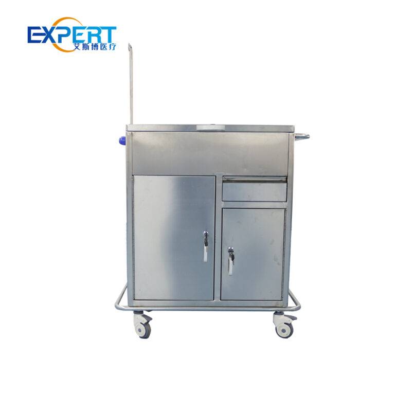 Stainless Steel Closed Emergency Cart