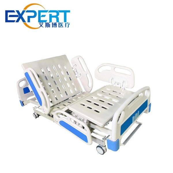 hospital bed with side rails