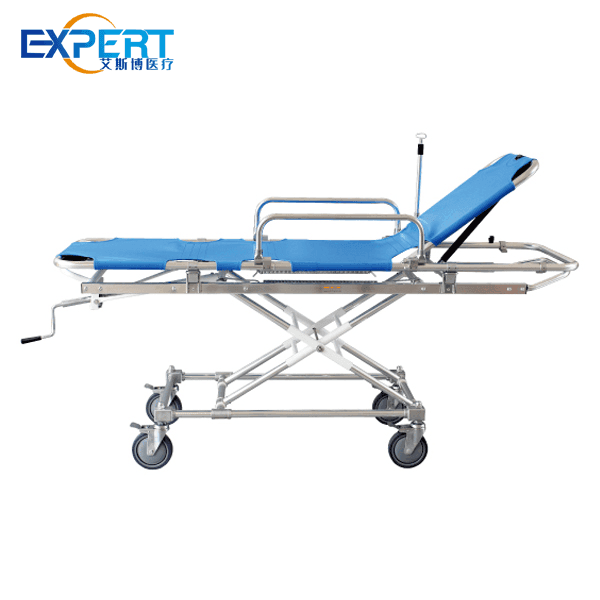 barella con carrello da trasporto