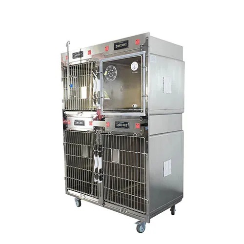 Stainless steel pet oxygen cabin cage - immagine 5
