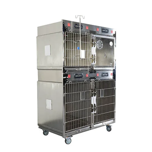 Stainless steel pet oxygen cabin cage - immagine 6