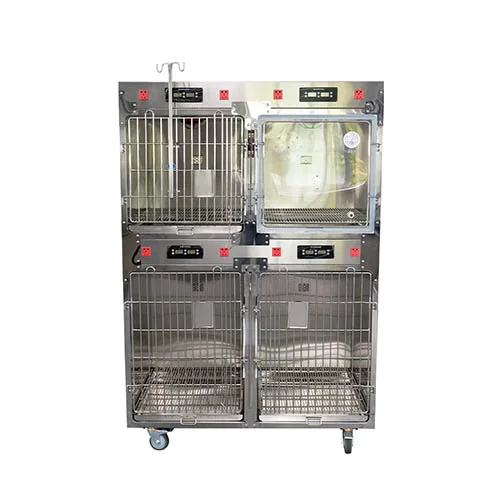 Stainless steel pet oxygen cabin cage - immagine 7