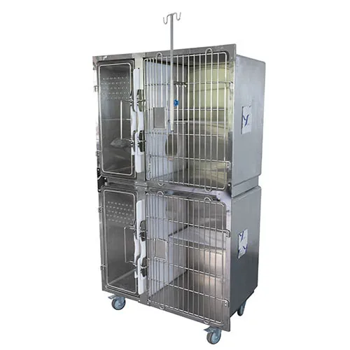 Metal Pet Cage with Wheels EML-05 - Imagen 5