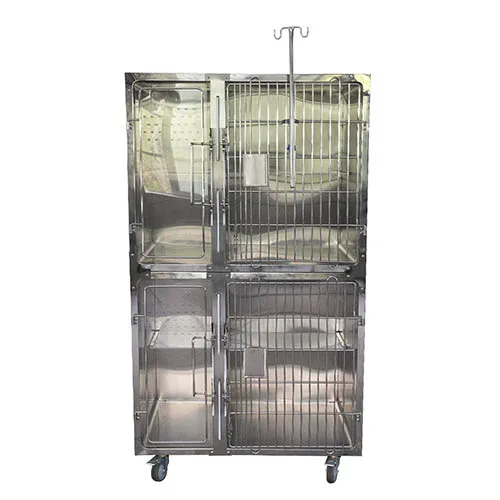 Metal Pet Cage with Wheels EML-05 - Imagen 7